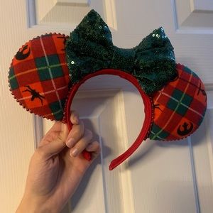 Star Wars Light Up Holiday Christmas Disney Mickey Ears